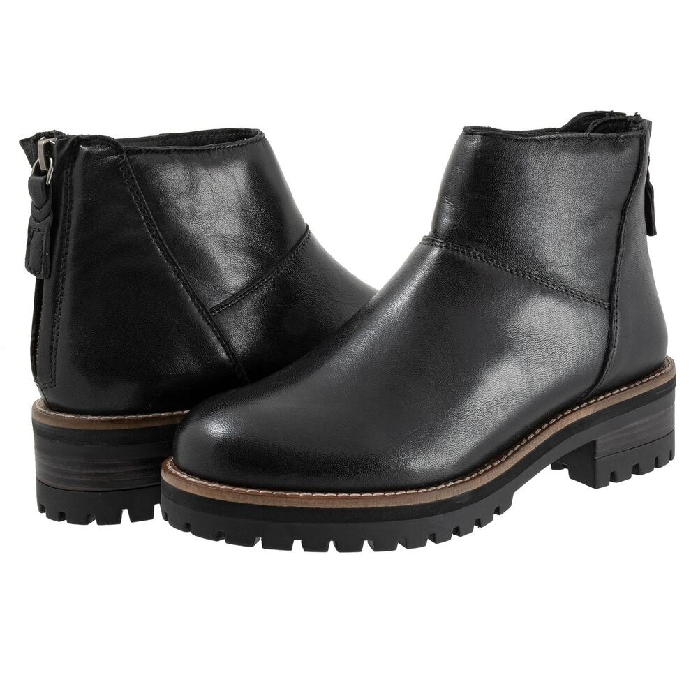 SOFTWALK, WOMENS, ELMHURST, BLACK, 9, W (D)